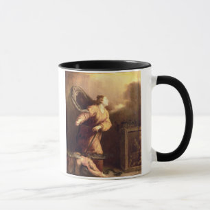 St Margaret neben dem besiegten Teufel (Platte) Tasse