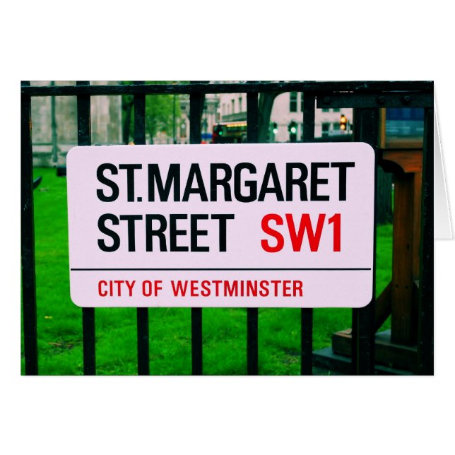 St. Margaret Street - Westminster (Vorderseite (Horizontal))