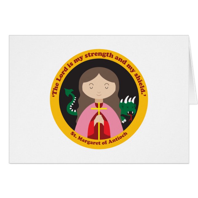 St. Margaret von Antioch (Vorderseite (Horizontal))