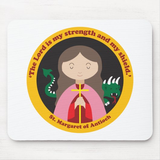 St. Margaret von Antioch Mousepad (Vorne)