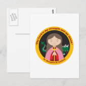 St. Margaret von Antioch Postkarte (Vorne/Hinten)