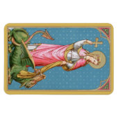St. Margaret von Antioch (SAU 038) Magnet (Horizontal)