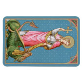 St. Margaret von Antioch (SAU 038) Magnet (Horizontal)