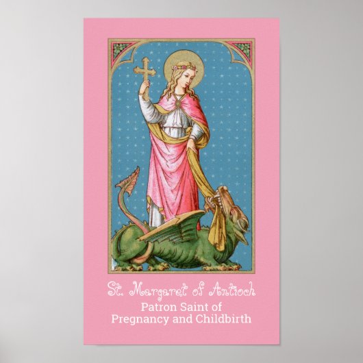 St. Margaret von Antioch (SAU 038) Poster (Vorne)