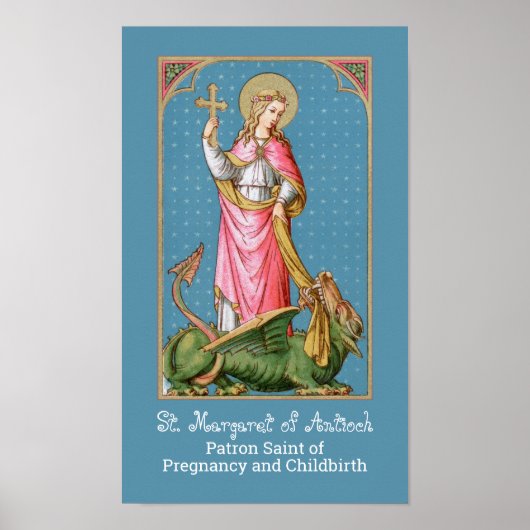 St. Margaret von Antioch (SAU 038) Poster (Vorne)