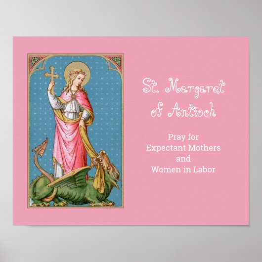 St. Margaret von Antioch (SAU 038) Poster (Vorne)
