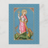 St. Margaret von Antioch (SAU 038) Postkarte (Vorderseite)