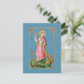 St. Margaret von Antioch (SAU 038) Postkarte (Stehend Vorderseite)