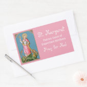 St. Margaret von Antioch (SAU 038) Rechteckiger Aufkleber (Umschlag)