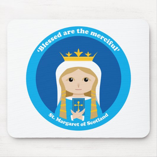 St Margaret von Schottland Mousepad (Vorne)
