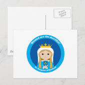St. Margaret von Schottland Postkarte (Vorne/Hinten)