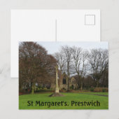 St Margaret's, Prestwich Postcard Postkarte (Vorne/Hinten)