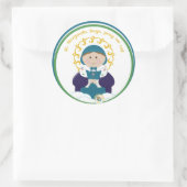 St. Marguerite Bays Runder Aufkleber (Tasche)