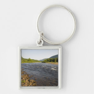 St. Marguerite-Fluss im Parc du Saguenay. Schlüsselanhänger