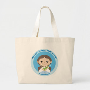 St. Maria Goretti Jumbo Stoffbeutel