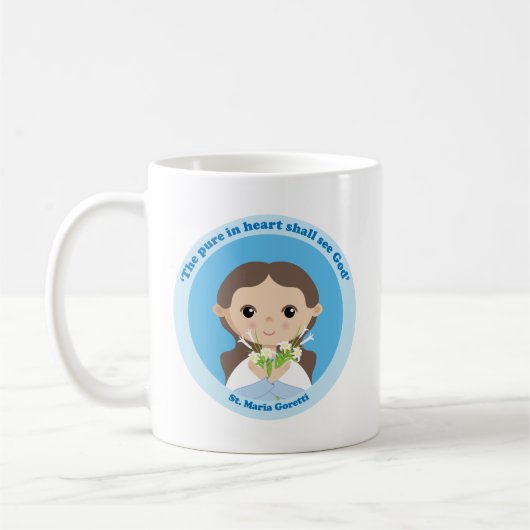 St. Maria Goretti Kaffeetasse (Links)