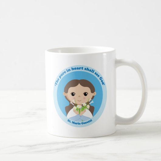 St. Maria Goretti Kaffeetasse (Rechts)
