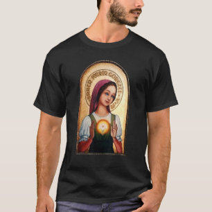 St Maria Goretti Reinheit Katholische Heilige Lily T-Shirt