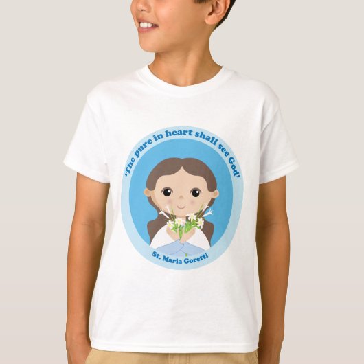 St. Maria Goretti T-Shirt (Vorderseite)