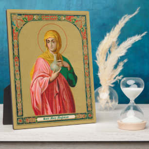 St. Maria Magdalena als Myrrhenträgerin (ORX 01) Fotoplatte