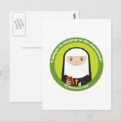 St. Marianne Cope Postkarte (Vorne/Hinten)