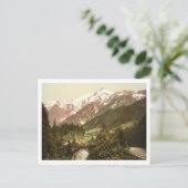 St Marie Bridge, Chamonix Valley, Frankreich Postkarte (Stehend Vorderseite)
