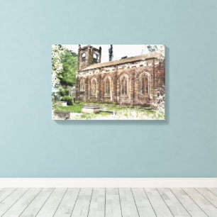 St.-Marien-Kirche, Luddenden Leinwanddruck