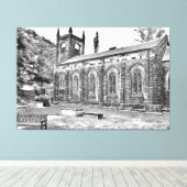 St.-Marien-Kirche, Luddenden Leinwanddruck (Insitu (Holzboden))