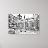 St.-Marien-Kirche, Luddenden Leinwanddruck (Vorderseite)