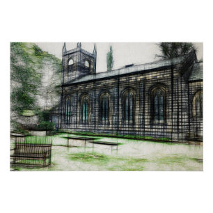 St.-Marien-Kirche, Luddenden Poster