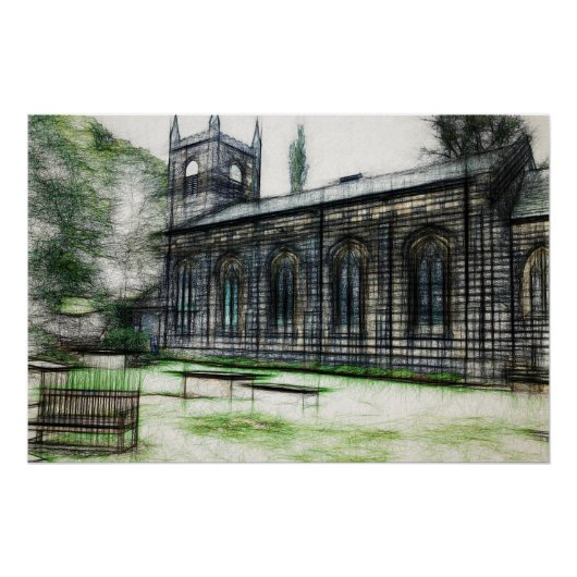 St.-Marien-Kirche, Luddenden Poster (Vorderseite)