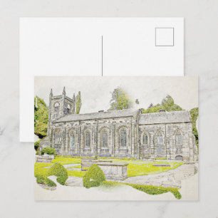 St.-Marien-Kirche, Luddenden Postkarte