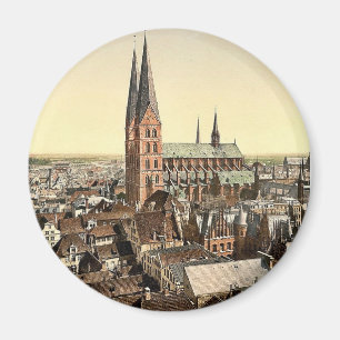 St. Marienkirche von St. Peters Turm, Lübeck, Magnet