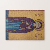 St. Marina von Antioch Orthodox Christliches Symbo Puzzle (Horizontal)