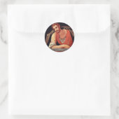 St. Mark By Bronzino Angelo Runder Aufkleber (Tasche)