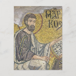 St. Mark Byzantine Mosaic Orthodox Icon Postkarte