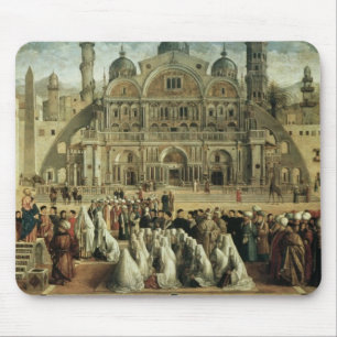 St Mark, das in Alexandria, Ägypten, 1504-07 Mousepad
