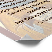 St Mark Humility Print Poster (Ecke)