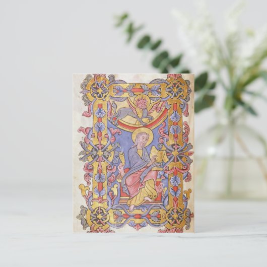 St. Mark Postkarte (Stehend Vorderseite)