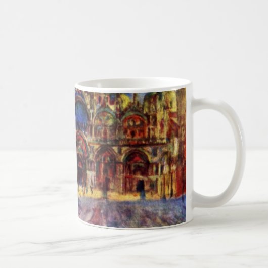 St Mark Quadrat in Venedig durch Pierre-Auguste Kaffeetasse (Rechts)