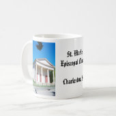 St Mark, St Mark, St. Mark'sEpiscopal ChurchCha… Kaffeetasse (Vorderseite Links)