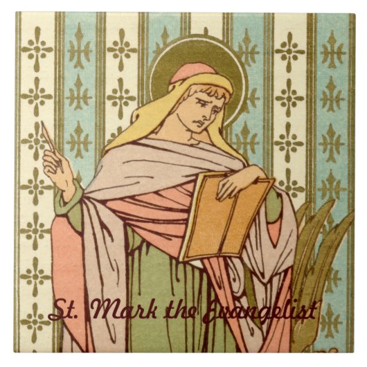 St. Mark the Evangelist (RLS 09) Fliese (Vorderseite)
