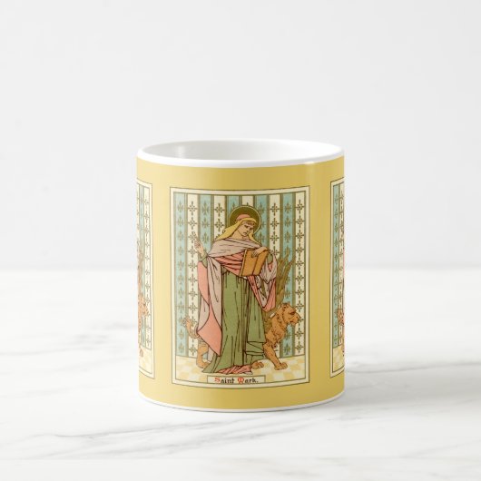 St. Mark the Evangelist (RLS 09) Kaffeemaschine Ta Kaffeetasse (Mittel)