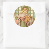 St. Mark the Evangelist (RLS 09) Runder Aufkleber (Tasche)