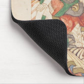 St Mark, von einem Evangelium von Corbie Abtei Mousepad (Ecke)
