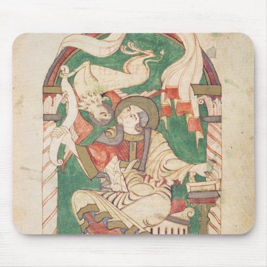 St Mark, von einem Evangelium von Corbie Abtei Mousepad (Vorne)