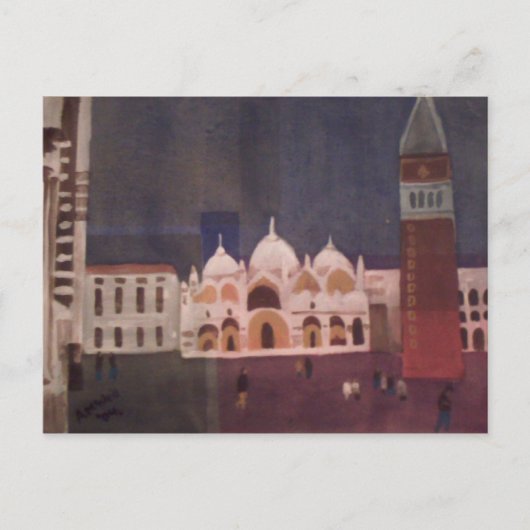 St. markiert quadratische Postkarte (Vorderseite)