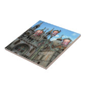 St. Marks and Lamp, Venedig, Italien Fliese (Seite)