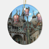 St. Marks and Lamp, Venedig, Italien Keramik Ornament (Links)