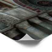 St. Marks and Lamp, Venedig, Italien Poster (Ecke)